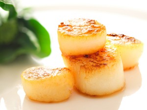 Lobster Buttered Scallops 